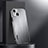 Luxury Aluminum Metal Back Cover and Silicone Frame Case AT1 for Apple iPhone 14 Plus