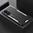 Luxury Aluminum Metal Back Cover and Silicone Frame Case for Oppo A58x 5G