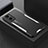 Luxury Aluminum Metal Back Cover and Silicone Frame Case for Oppo A76