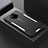 Luxury Aluminum Metal Back Cover and Silicone Frame Case for Xiaomi Mi 10i 5G Silver