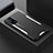Luxury Aluminum Metal Back Cover and Silicone Frame Case for Xiaomi Mi 10T Pro 5G Silver