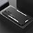 Luxury Aluminum Metal Back Cover and Silicone Frame Case for Xiaomi Poco X3 GT 5G Silver