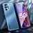 Luxury Aluminum Metal Back Cover and Silicone Frame Case J01 for OnePlus Nord N200 5G