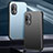 Luxury Aluminum Metal Back Cover and Silicone Frame Case J01 for Oppo A78 5G