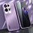 Luxury Aluminum Metal Back Cover and Silicone Frame Case J01 for Oppo Reno8 Pro+ Plus 5G