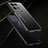 Luxury Aluminum Metal Back Cover and Silicone Frame Case J02 for Oppo Reno8 5G