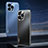 Luxury Aluminum Metal Back Cover and Silicone Frame Case JL1 for Apple iPhone 13