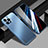 Luxury Aluminum Metal Back Cover and Silicone Frame Case JL1 for Apple iPhone 13 Pro Max