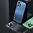 Luxury Aluminum Metal Back Cover and Silicone Frame Case JL1 for Apple iPhone 14 Plus