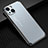 Luxury Aluminum Metal Back Cover and Silicone Frame Case JL2 for Apple iPhone 13