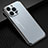 Luxury Aluminum Metal Back Cover and Silicone Frame Case JL2 for Apple iPhone 13 Pro Max