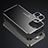 Luxury Aluminum Metal Back Cover and Silicone Frame Case JL2 for Apple iPhone 14 Plus