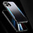 Luxury Aluminum Metal Back Cover and Silicone Frame Case JL3 for Apple iPhone 13 Pro Max