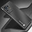 Luxury Aluminum Metal Back Cover and Silicone Frame Case JS1 for Xiaomi Mi Mix 4 5G Black