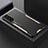 Luxury Aluminum Metal Back Cover and Silicone Frame Case M01 for Samsung Galaxy S21 FE 5G