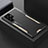 Luxury Aluminum Metal Back Cover and Silicone Frame Case M01 for Samsung Galaxy S23 Ultra 5G