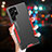 Luxury Aluminum Metal Back Cover and Silicone Frame Case M02 for Samsung Galaxy S21 Ultra 5G