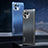 Luxury Aluminum Metal Back Cover and Silicone Frame Case M02 for Xiaomi Mi 11 5G
