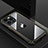 Luxury Aluminum Metal Back Cover and Silicone Frame Case QC1 for Apple iPhone 13 Pro Max