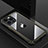 Luxury Aluminum Metal Back Cover and Silicone Frame Case QC1 for Apple iPhone 14 Pro