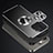Luxury Aluminum Metal Back Cover and Silicone Frame Case with Mag-Safe Magnetic JL2 for Apple iPhone 13 Pro