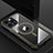 Luxury Aluminum Metal Back Cover and Silicone Frame Case with Mag-Safe Magnetic QC1 for Apple iPhone 13 Pro