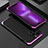 Luxury Aluminum Metal Cover Case 360 Degrees for Apple iPhone 13 Pro Max Purple