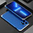 Luxury Aluminum Metal Cover Case 360 Degrees for Apple iPhone 13 Pro Max Silver and Blue