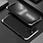 Luxury Aluminum Metal Cover Case 360 Degrees for Apple iPhone 13 Pro Silver and Black