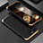 Luxury Aluminum Metal Cover Case 360 Degrees for Apple iPhone 14 Pro Gold and Black
