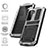 Luxury Aluminum Metal Cover Case 360 Degrees for Samsung Galaxy S22 5G