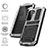 Luxury Aluminum Metal Cover Case 360 Degrees for Samsung Galaxy S25 Plus 5G