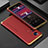 Luxury Aluminum Metal Cover Case 360 Degrees for Xiaomi Mi 12X 5G Gold and Red
