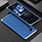 Luxury Aluminum Metal Cover Case 360 Degrees for Xiaomi Mi 12X 5G Silver and Blue