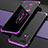 Luxury Aluminum Metal Cover Case 360 Degrees M01 for Oppo Find X3 Lite 5G Purple and Blue