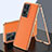 Luxury Aluminum Metal Cover Case 360 Degrees P01 for Oppo Reno7 Pro 5G Orange