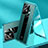 Luxury Aluminum Metal Cover Case 360 Degrees P01 for Oppo Reno8 5G Green