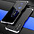 Luxury Aluminum Metal Cover Case 360 Degrees P01 for Xiaomi Redmi Note 11 Pro+ Plus 5G Silver and Black