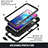 Luxury Aluminum Metal Cover Case 360 Degrees RJ1 for Apple iPhone 13 Pro Max