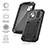 Luxury Aluminum Metal Cover Case 360 Degrees RJ4 for Apple iPhone 14 Plus