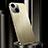 Luxury Aluminum Metal Cover Case for Apple iPhone 13 Gold