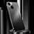Luxury Aluminum Metal Cover Case for Apple iPhone 14 Plus Black