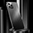 Luxury Aluminum Metal Cover Case for Apple iPhone 14 Pro Max Black