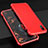 Luxury Aluminum Metal Cover Case for Apple iPhone X Red