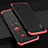 Luxury Aluminum Metal Cover Case for Apple iPhone X Red and Black