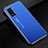 Luxury Aluminum Metal Cover Case for Huawei Honor Play4 Pro 5G Blue