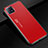 Luxury Aluminum Metal Cover Case for Oppo A73 5G Red