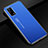 Luxury Aluminum Metal Cover Case for Realme X7 Pro 5G Blue