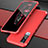 Luxury Aluminum Metal Cover Case for Vivo X50 5G Red