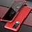 Luxury Aluminum Metal Cover Case for Vivo X50 Pro 5G Red